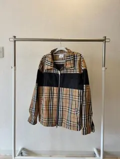 Burberry チェック柄 ジップアップ ブルゾンのサムネイル