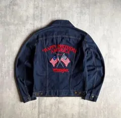 白*裔様 70s Wrangelr 124MJ デニムジャケット usa製