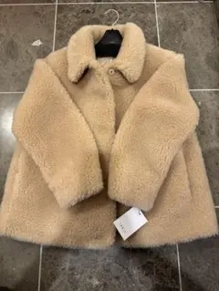 OHGA mouton coat ベージュ　S