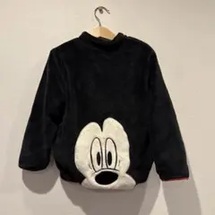 ミッキーマウス ベルメゾン　フリースジャケット　120cm