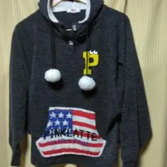 アメリカ国旗デザイン パーカー