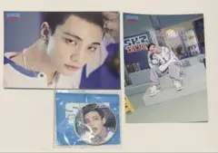 straykids サウナ ポップアップ ラントレ 缶バッジ ヒョンジン