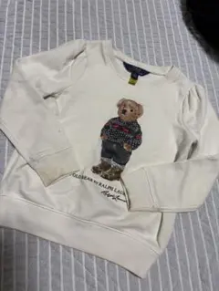訳アリPolo Ralph Lauren ポロベア トレーナー120cm