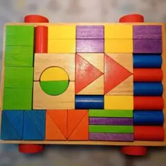 エトボイラBlocks on Wheels 知育玩具