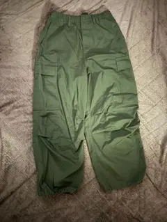 GU カーゴパンツ カーキ