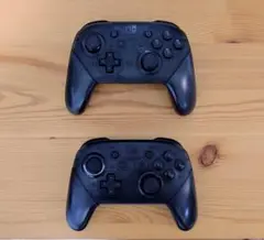 【ジャンク品】 純正 Nintendo Switch Proコントローラー 2個