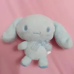 サンリオ シナモン シナモロール キーホルダー ぬいぐるみキーホルダー 空色 青