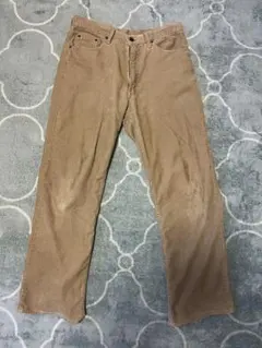 Levi's 515-15日本製 コーデュロイパンツ W32 L32 ベージュ