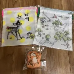 ディズニーストア　巾着　シークレットチャーム　セット