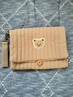 おむつポーチ ベージュのサムネイル