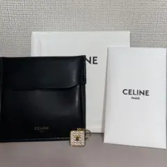 CELINE トリオンフ ラインストーン フックピアスのサムネイル