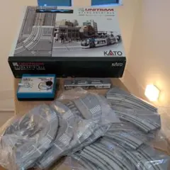 希少　KATO ユニトラムスタータセット富山ライトレール緑のサムネイル