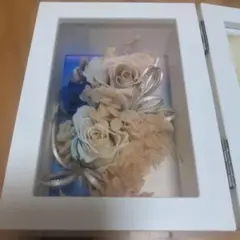 프리저브드 플라워 포토 프레임