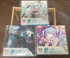 初音ミク タイトーくじ　C賞描き下ろしキャンバスボード　コンプリートセット