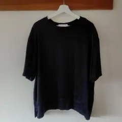 Chaos　シルクフィブリルTシャツ　黒のサムネイル