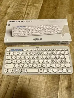 【logicool】ワイヤレスキーボード　Pebble Keys 2 K380s