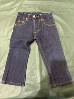 未使用に近い EVISU Lot 2001 キッズ デニムパンツ