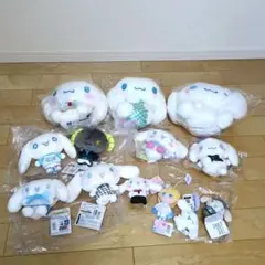 シナモロール　ぬいぐるみ13点・１点700円以下！初音ミクコラボあり