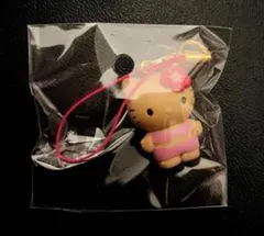 ♡サンリオ＊トレーディングマスコットストラップ　キティ（日焼け）♡