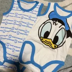 ディズニー ベビー ロンパース ドナルド