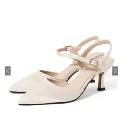 GRL フリージアポインテッドトゥストラップミュール gd1496