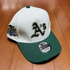ニューエラ　オークランドアスレチックス　キャップ　スナップバック　ホワイト系