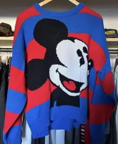 Disneyミッキーマウス ヴィンテージニットセーター