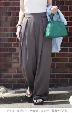 BONLECILLキレイージータックパンツ