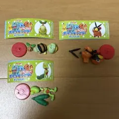 チョコエッグ ポケモン 旅立ちの3匹 キモリ ポカブ ナエトル 3点セット