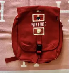 PINK HOUSE リュック ブラック クマ リボン柄 - メルカリ