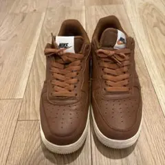 NIKE AIR FORCE 1 ブラウン スニーカー25.5センチ
