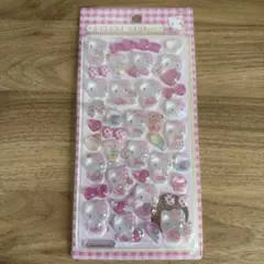 ハローキティ ボンボンドロップシール