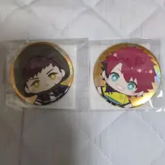 A3!七尾太一、伏見キャラクター缶バッジ 2個セット