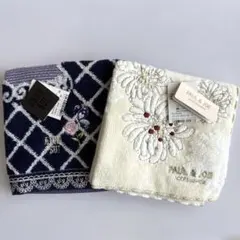 新品タグ付★ポール＆ジョー & アナスイ ハンドタオル2枚セット