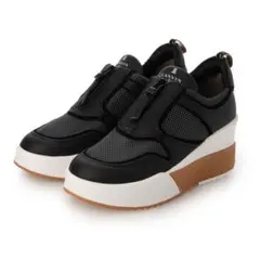 LANVIN en Bleu ブラック スニーカー 厚底