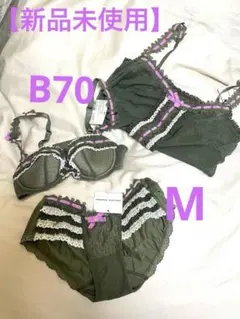 【新品未使用】GUNZE グンゼ　ジャンルイシェレル　ランジェリー　3点セット