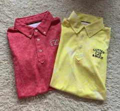 CUTTER & BUCK ゴルフシャツ 半袖 2枚セット　メンズサイズMのサムネイル