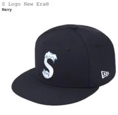 Supreme New Era キャップ Sロゴ