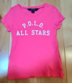 １回着用美品ラルフローレン半袖Tシャツピンク 100センチ3T