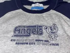 PAGE BOY エンジェルブルーコラボ クロップド半袖T