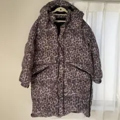 Gerry レオパード柄 ロングダウンジャケットのサムネイル