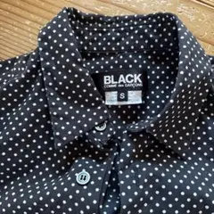 BLACK COMME des GARÇONS ドット柄シャツ Sのサムネイル