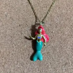 ディズニー アリエル ネックレス ゴールドチェーン