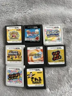 t*a様 3ds ds カセット　セット売り　リズム天国　さわる　カービィ　マリのサムネイル