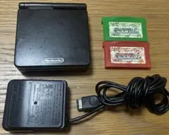 【動作品】ゲームボーイアドバンスSP 本体＋ポケモン 赤 緑 充電器セット