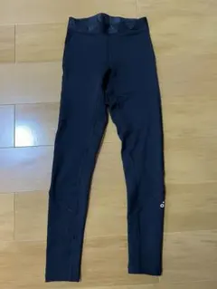 adidas ブラック 裏起毛タイツ Lサイズ