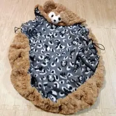 ダッフィーパンダ柄フリース抱っこカバー