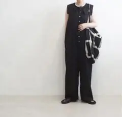 ito fukuoka 作家 バックオープンオールインワン黒 - メルカリ