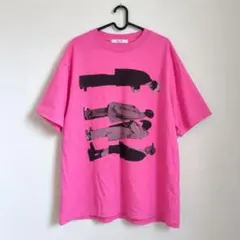 about her ピンク 半袖 Tシャツ　メンズ　レディース　ユニセックス
