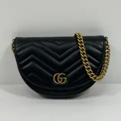 グッチ 746431 GG チェーンミニバッグ ショルダーバッグ MBZ095